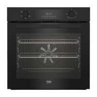Refurbished Beko BBIF22300B 60cm Single Built In Electric Oven Black Refurbished Beko BBIF22300B 60cm Single Built In Electric Oven Black