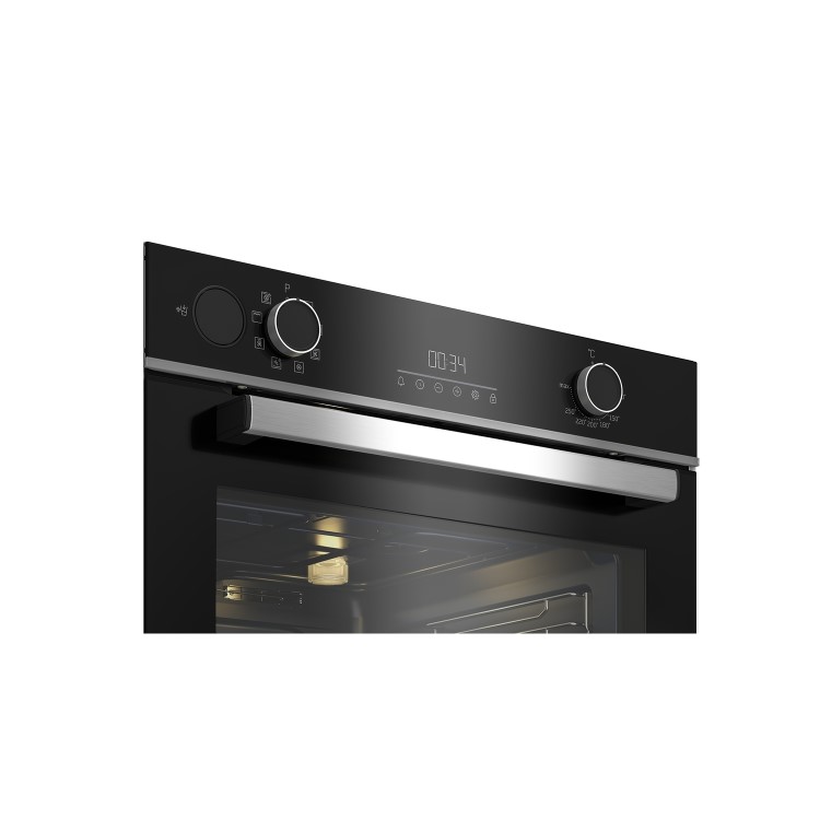 Beko BBIS25300XC AeroPerfect Electric Single Oven - Black