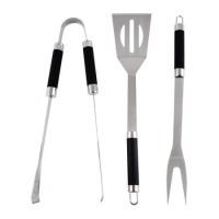 Boss Grill 3 Piece BBQ Tool Set - Includes Tongs Spatula & Fork Boss Grill 3 Piece BBQ Tool Set - Includes Tongs Spatula & Fork
