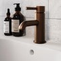 GRADE A1 - Brushed Bronze Mono Basin Mixer Tap - Arissa