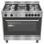 Refurbished Baumatic BC190.2TCSS 90cm Single Cavity Gas Range Cooker Stainless Steel