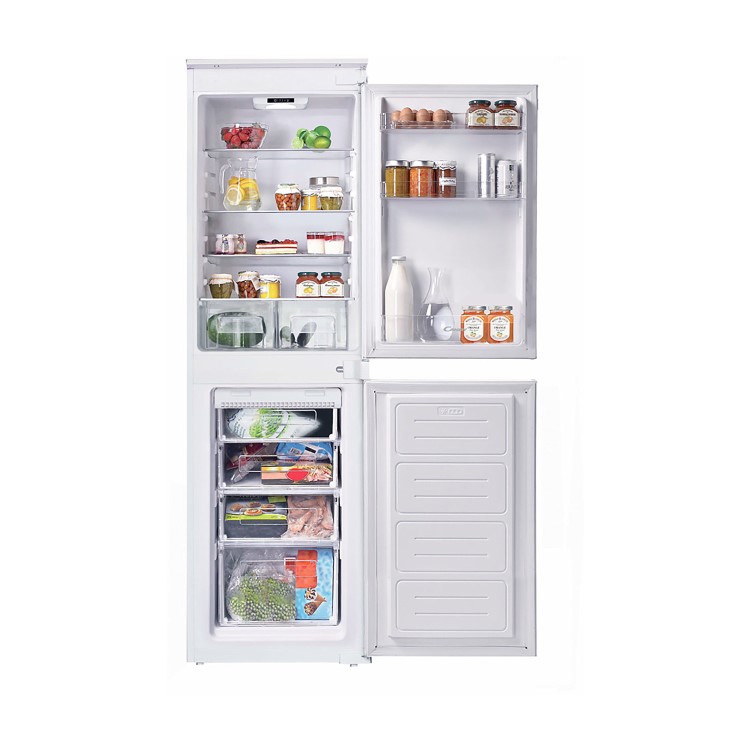 Candy BCBF50NUK 50-50 Frost Free Integrated Fridge Freezer - Sliding Rail