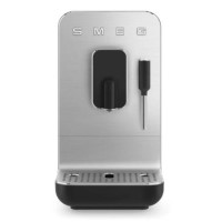 Smeg 50's Style Fully Automatic Bean to Cup Freestanding Coffee Machine with Frothing Wand - Black