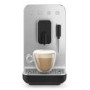 Smeg 50's Style Fully Automatic Bean to Cup Freestanding Coffee Machine with Frothing Wand - Black