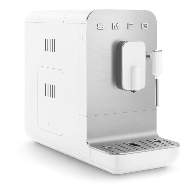 Smeg BCC12WHMUK Retro White Espresso Coffee Machine – Stylish Espresso Maker