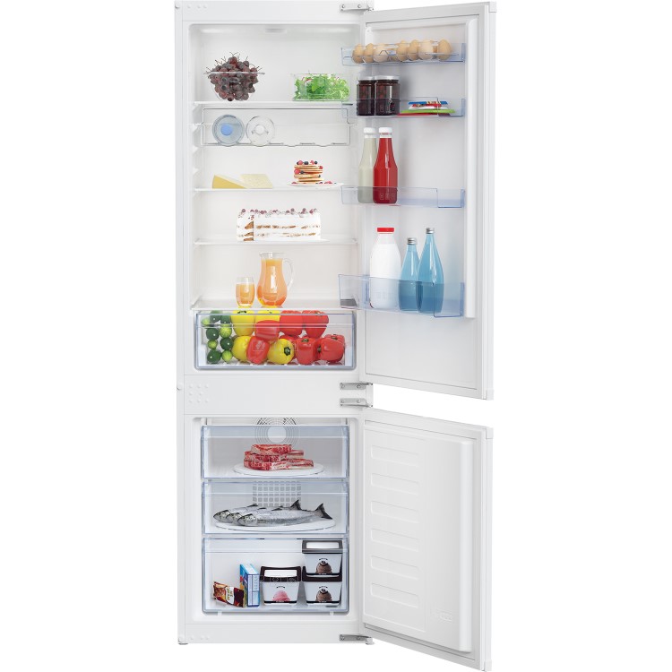 Beko BCFD173 Frost Free 70-30 Sliding Rail Integrated Fridge Freezer