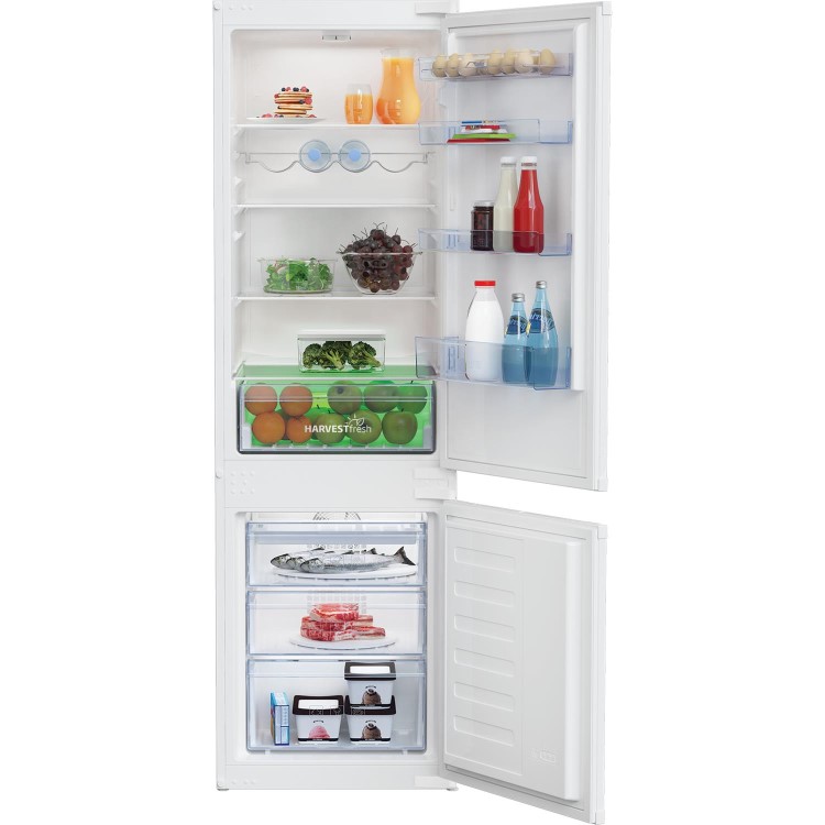 Beko 262 Litre 70/30 Integrated Fridge Freezer with HarvestFresh