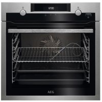 AEG BCS556020M 6000 Steambake Single Oven with Catalytic Cleaning - Stainless Steel