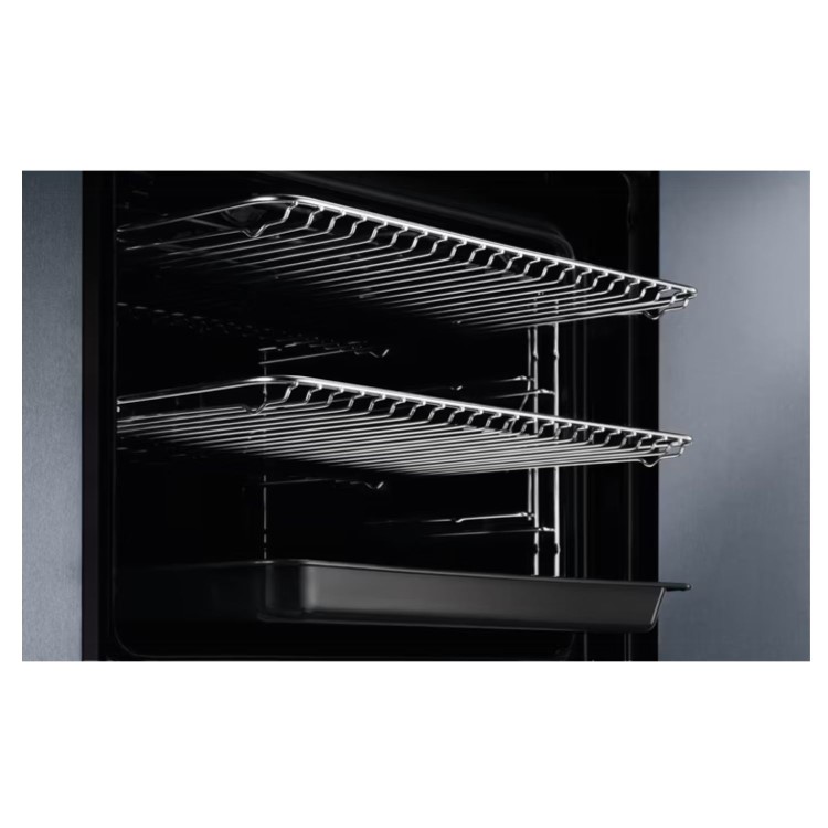 AEG 3000 Series BCX335L11M Electric Single Oven with Left Hand Opening