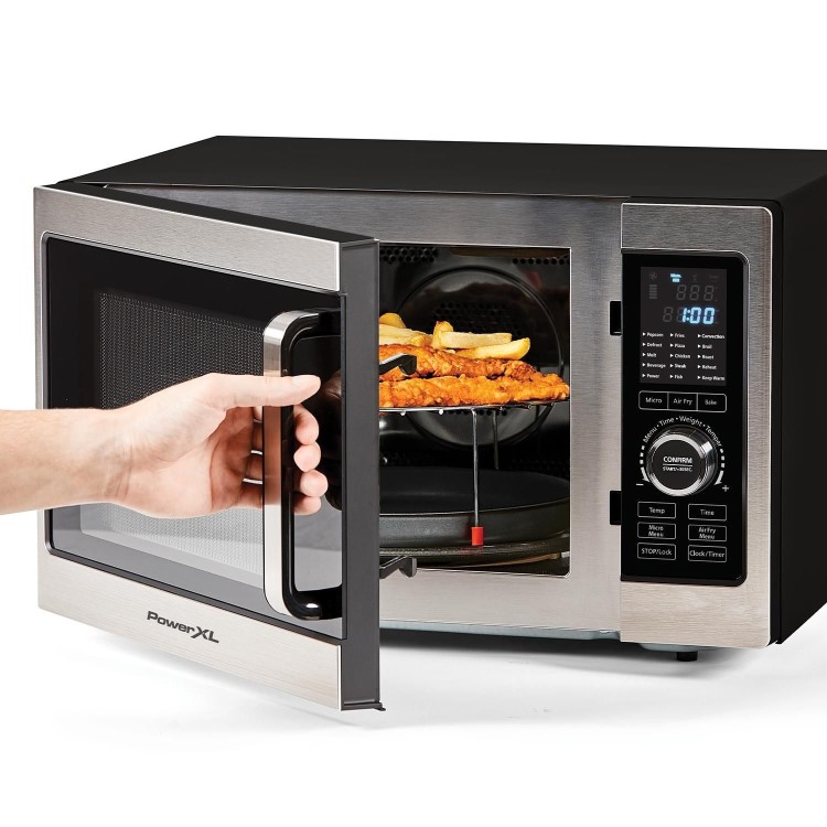 POWER XL 28L Freestanding Combination Microwave Oven & Grill - Stainless Steel