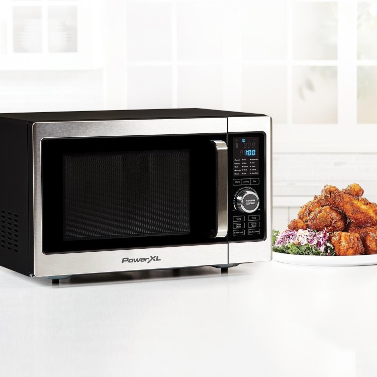 POWER XL 28L Freestanding Combination Microwave Oven & Grill - Stainless Steel
