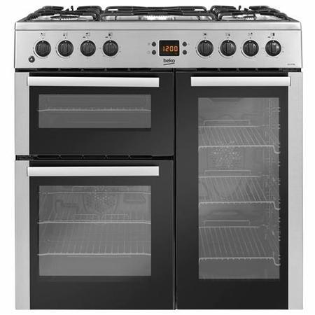 Refurbished Bosch BDVF90X 90cm Dual Fuel Range Cooker