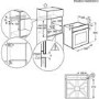 AEG 6000 Series SurroundCook Electric Single Oven - Black