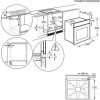 AEG 6000 Electric Single Oven - Black