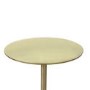 Small Gold and Marble Round Side Table - Beck