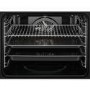 Refurbished AEG SteamBake BES351010M Multifunction 60cm Single Built In Electric Oven Stainless Steel