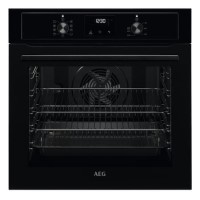 AEG 3000 Series Electric Single Oven - Black