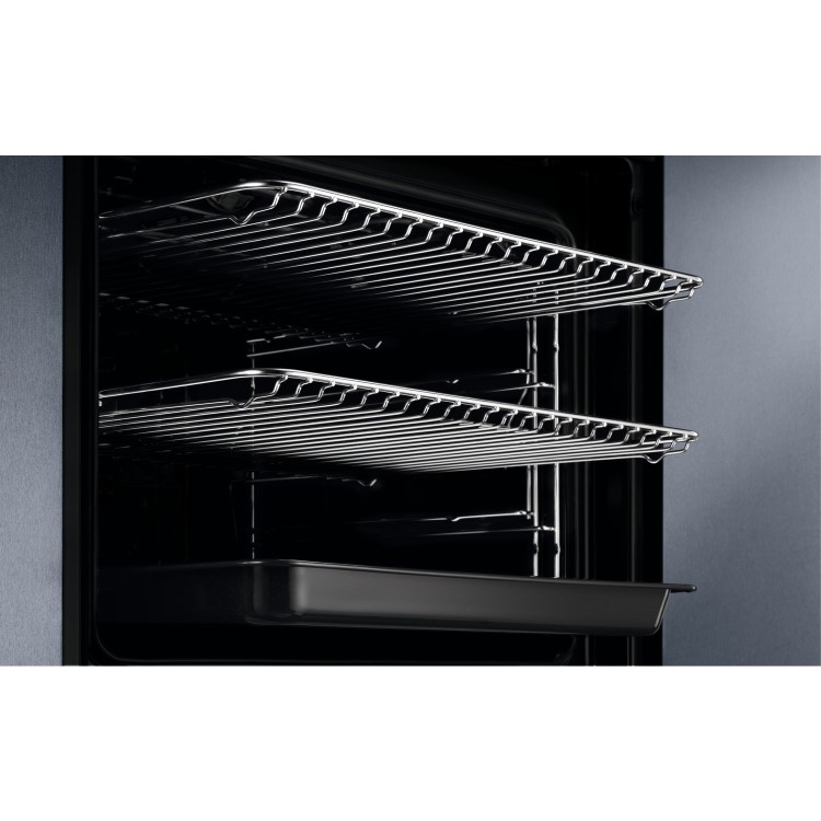 AEG 3000 Series Electric Single Oven - Black