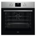 A2/BEX335011M Refurbished AEG 3000 Series BEX335011M 60cm Single Built In Electric Oven Stainless Steel