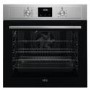 Refurbished AEG 3000 Series BEX335011M 60cm Single Built In Electric Oven Stainless Steel