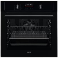 AEG 3000 Series Air Fry Electric Single Oven - Black
