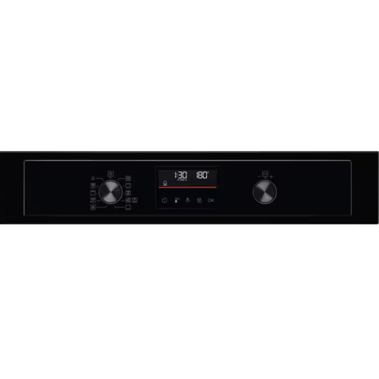 AEG 3000 Series Air Fry Electric Single Oven - Black