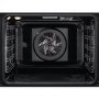 AEG 3000 Series Air Fry Electric Single Oven - Black