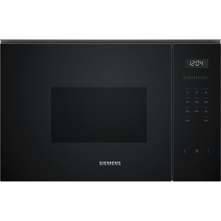 Siemens iQ500 Built-In 800W Microwave - Black