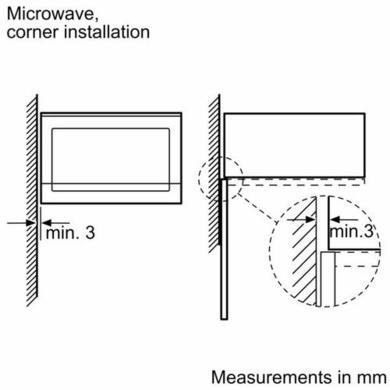 Siemens iQ500 Built-In Microwave - Stainless Steel