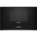 A2/BF722L1B1B Refurbished Siemens iQ700 BF722L1B1B Built In 21L with Grill 900W Microwave Black