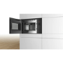 Bosch Series 4 Built-In 800W Microwave - Black