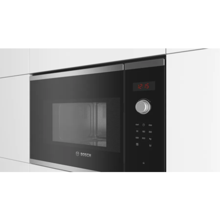 Bosch Series 4 Built-In 800W Microwave - Stainless Steel