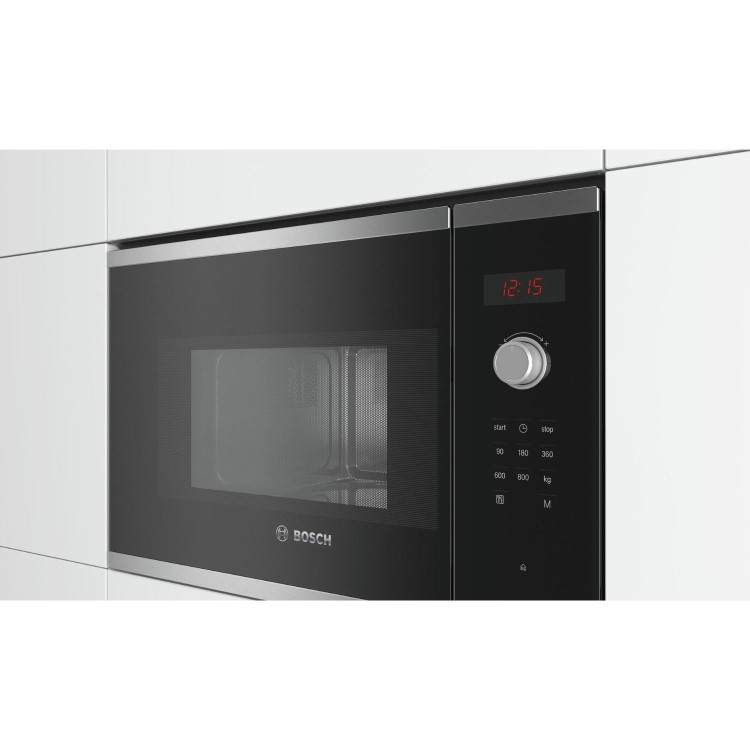 Bosch Series 4 Built-In 800W Microwave - Stainless Steel