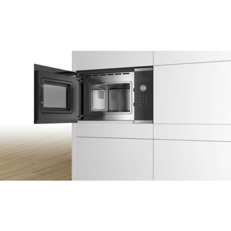 Bosch Series 4 Built-In 800W Microwave - Stainless Steel
