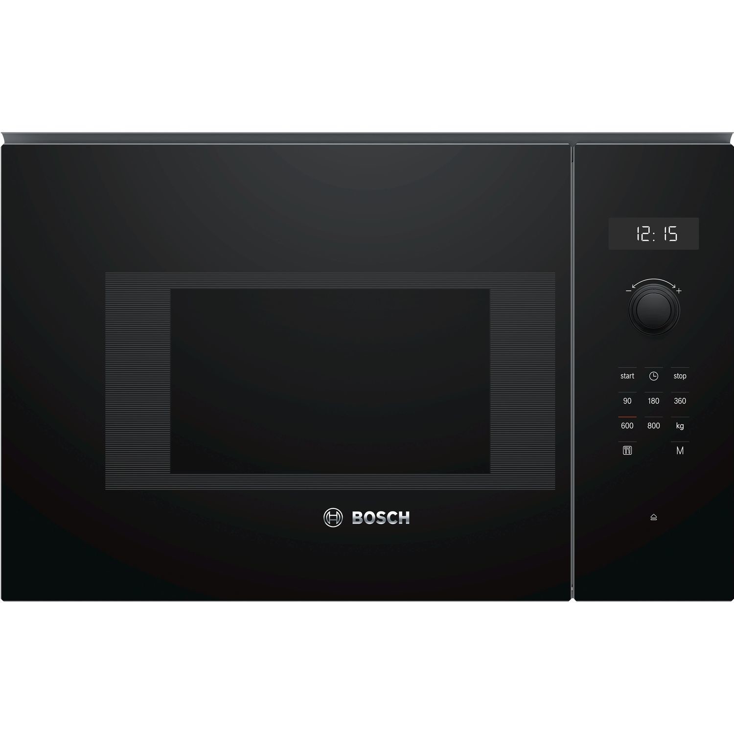 Bosch Serie 6 800W 20L Built-in Solo Microwave - Black
