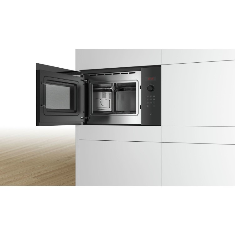 Bosch Series 4 Built-in 900W Microwave - Black