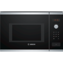 A1/BFL553MS0B Refurbished Bosch Serie 4 BFL553MS0B Built In 25L 900W Microwave Oven Stainless Steel