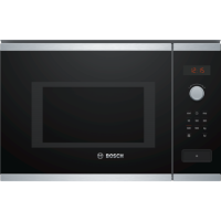 Refurbished Bosch BFL553MS0B Built In 20L 800W Microwave Silver Refurbished Bosch BFL553MS0B Built In 20L 800W Microwave Silver