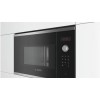 Refurbished Bosch Serie 4 BFL553MS0B Built In 25L 900W Microwave Oven Stainless Steel