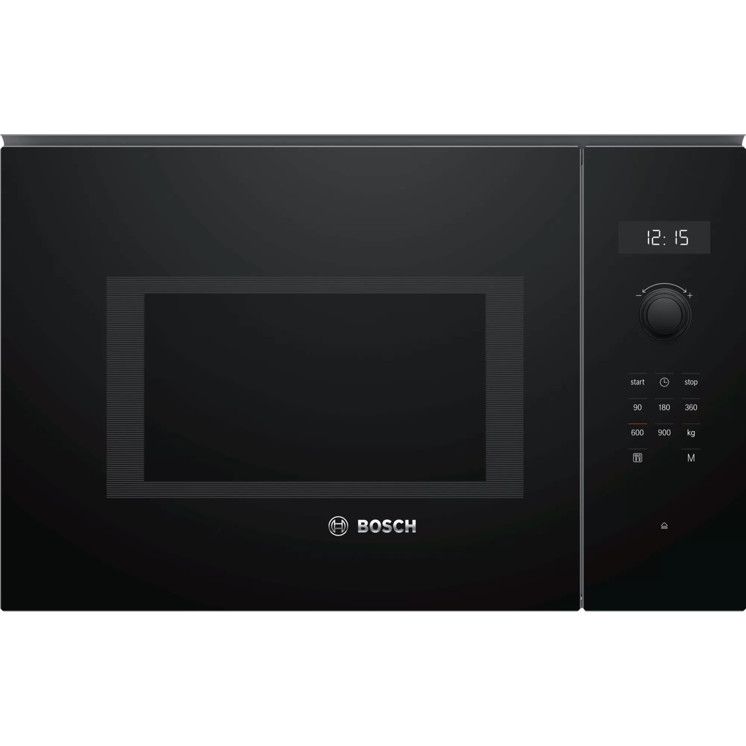 Bosch Serie 6 900W 25L Built-in Solo Microwave - Black