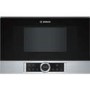 Refurbished Bosch Serie 8 BFL634GS1B Built In 21L 900W Microwave Stainless Steel
