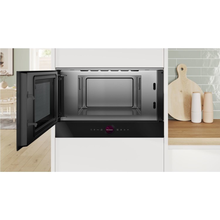 Bosch Series 8 Built-In 900W Microwave - Black