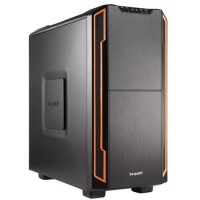 Be Quiet! Silent Base 600 Mid Tower Gaming Case in Black/Orange Be Quiet! Silent Base 600 Mid Tower Gaming Case in Black/Orange