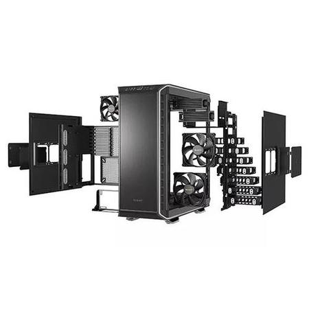 Be Quiet! Dark Base 900 Gaming Case, E-ATX, No PSU, Tool-less, 3 x Silent Wings 3 Fans, Modular Cons