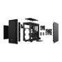 Be Quiet! Pure Base 600 Gaming Case ATX No PSU 2 x Pure Wings 2 Fans Black