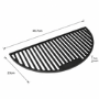 Boss Grill Half Moon Cast Iron Grate for 22" Ceramic BBQs