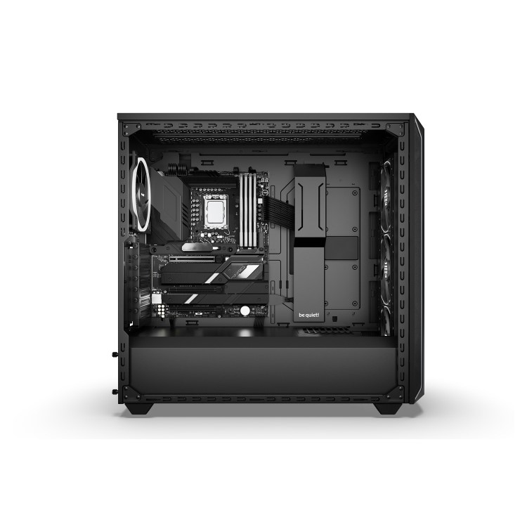 Be Quiet Shadow Base 800 FX BGW63 Airflow Optimized Mid Tower Case Aluminum Black Chassis