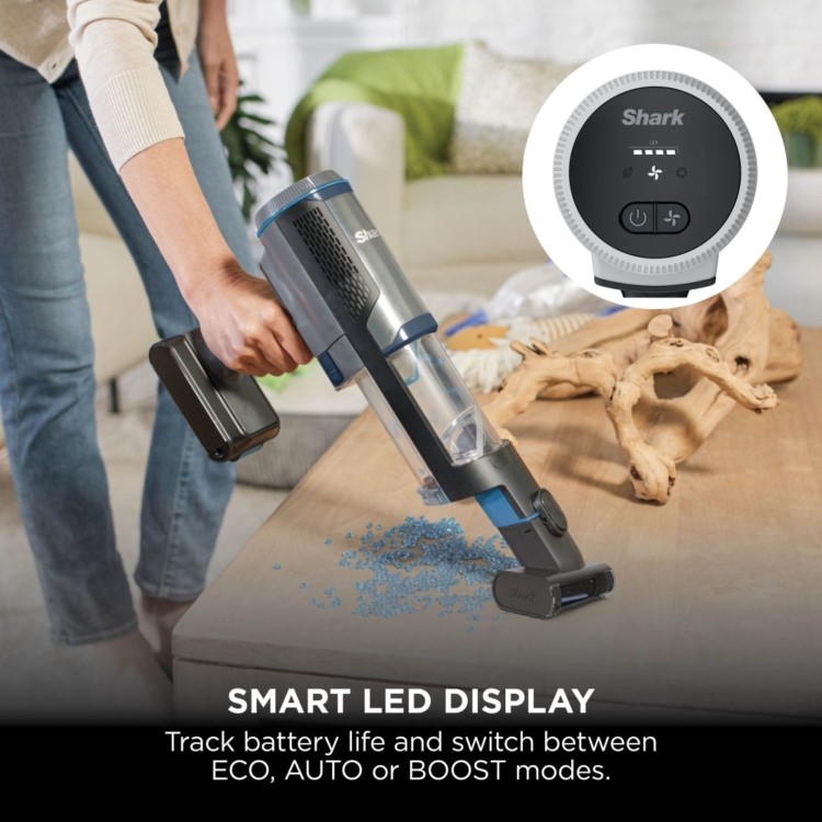 Shark BH102UK PowerBoost Cordless 2-in-1 Handheld Vacuum Cleaner – Pet Car & Home Cleaning