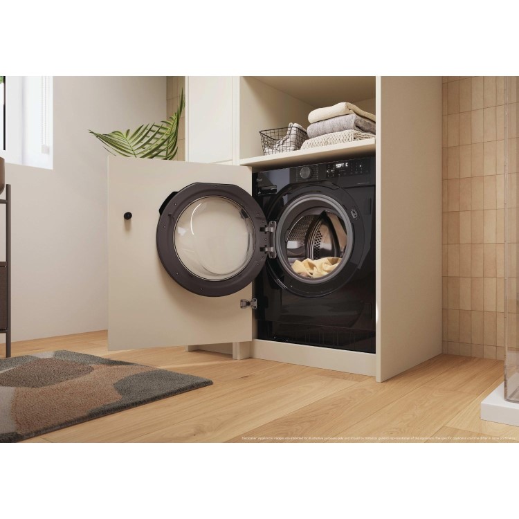 Hoover H-Wash & Dry 400 Pro 9kg Wash 6kg Dry 1600rpm Integrated Washer Dryer - Black