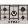 Baumatic BHG720SS Five Burner 70cm Wide Gas Hob - Stainless Steel